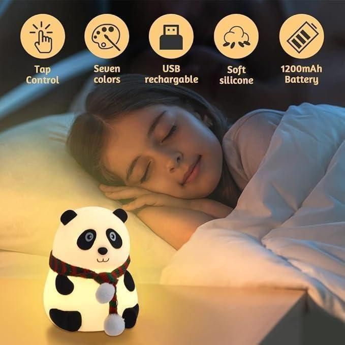 Cute Panda Light Lamp for Kids